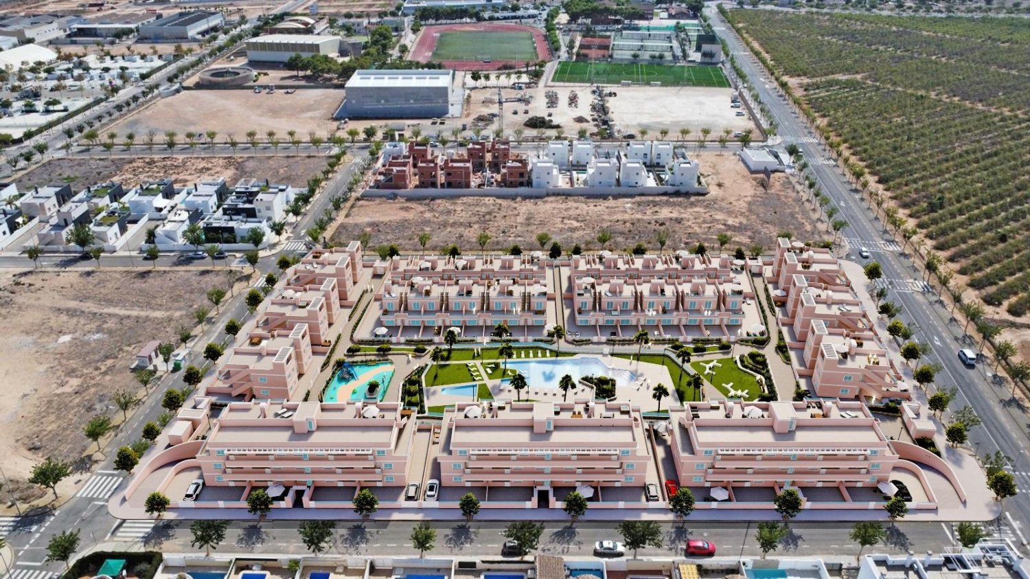 Apartamento en Pilar de la Horadada, Alicante, España 3 dormitorios, 102 m2 No. 199816