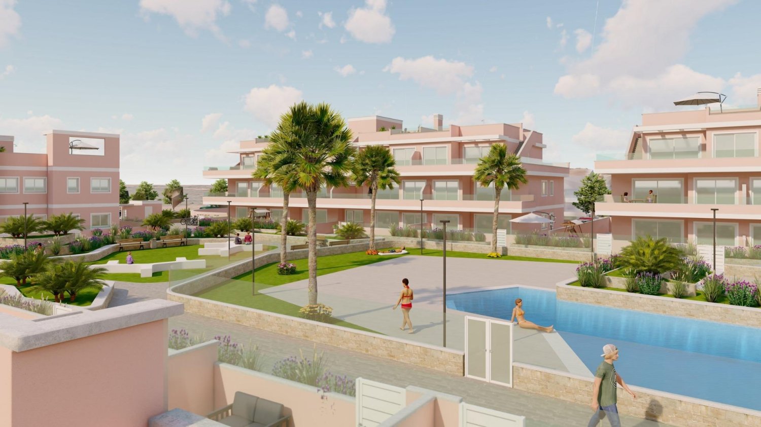 Apartamento en Pilar de la Horadada, Alicante, España 3 dormitorios, 102 m2 No. 199816