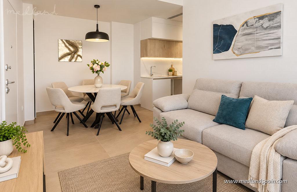 Apartament w Torrevieja, Alicante, Hiszpania 2 sypialnie, 106 mkw. nr 197642