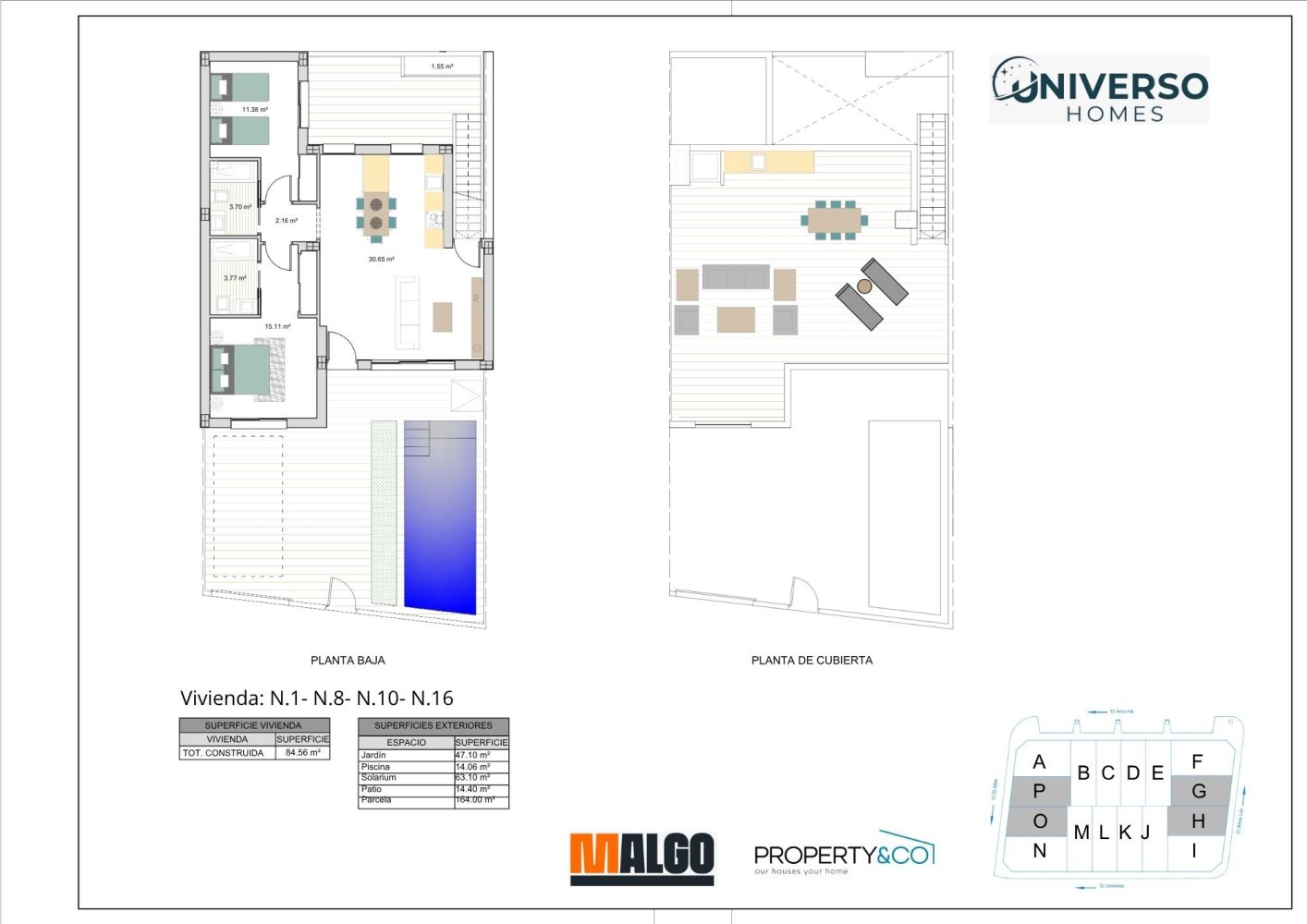 Villa in Roldan, Murcia, Spain 2 bedrooms, 82 sq.m. No. 199757