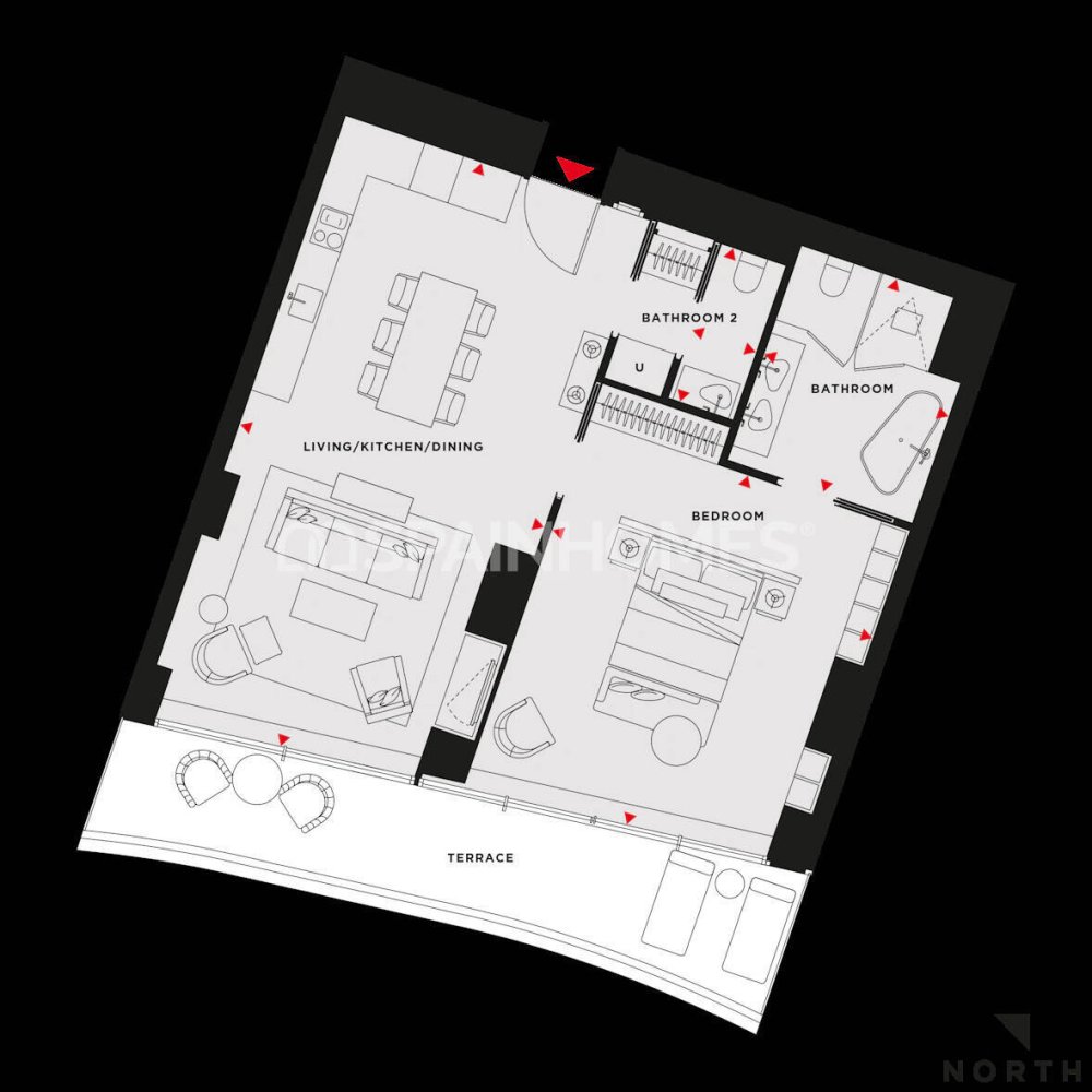 Apartamento en Barcelona, España 4 dormitorios, 272 m2 No. 200038