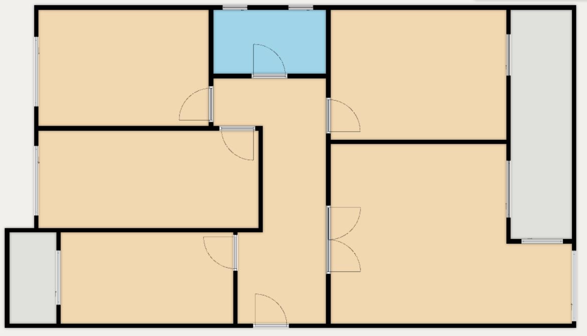 Dzīvoklis Badalona, Barcelona, Spānijā 3 istabas, 86 m2 Nr. 197533