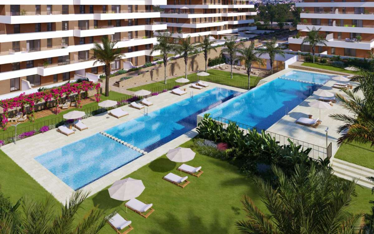 Penthäuser in Villajoyosa, Alicante, Spanien 3 Schlafzimmer, 133.88 m2 Nr. 198098