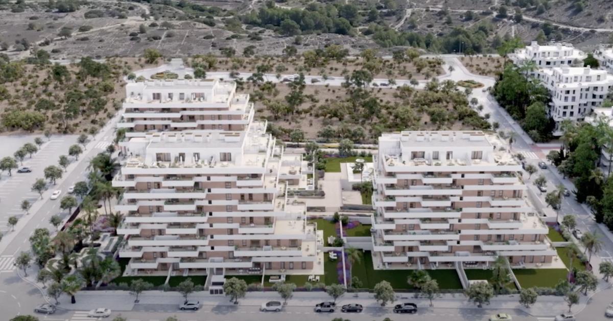 Penthäuser in Villajoyosa, Alicante, Spanien 3 Schlafzimmer, 133.88 m2 Nr. 198098
