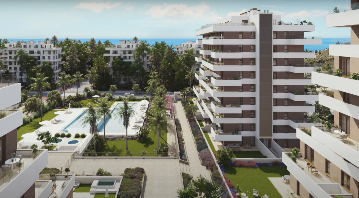Penthäuser in Villajoyosa, Alicante, Spanien 3 Schlafzimmer, 133.88 m2 Nr. 198098