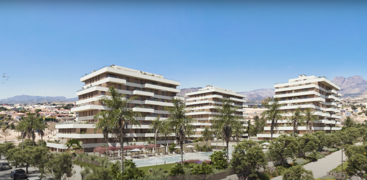 Penthäuser in Villajoyosa, Alicante, Spanien 3 Schlafzimmer, 133.88 m2 Nr. 198098