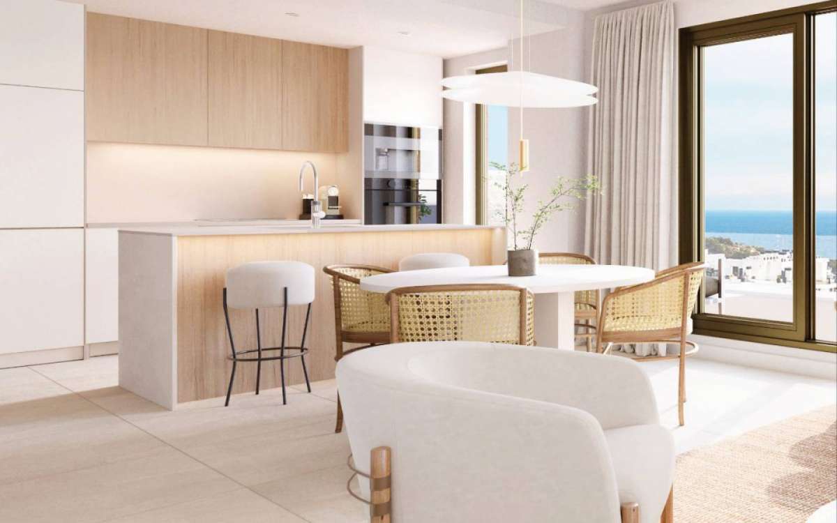 Penthäuser in Villajoyosa, Alicante, Spanien 3 Schlafzimmer, 133.88 m2 Nr. 198098