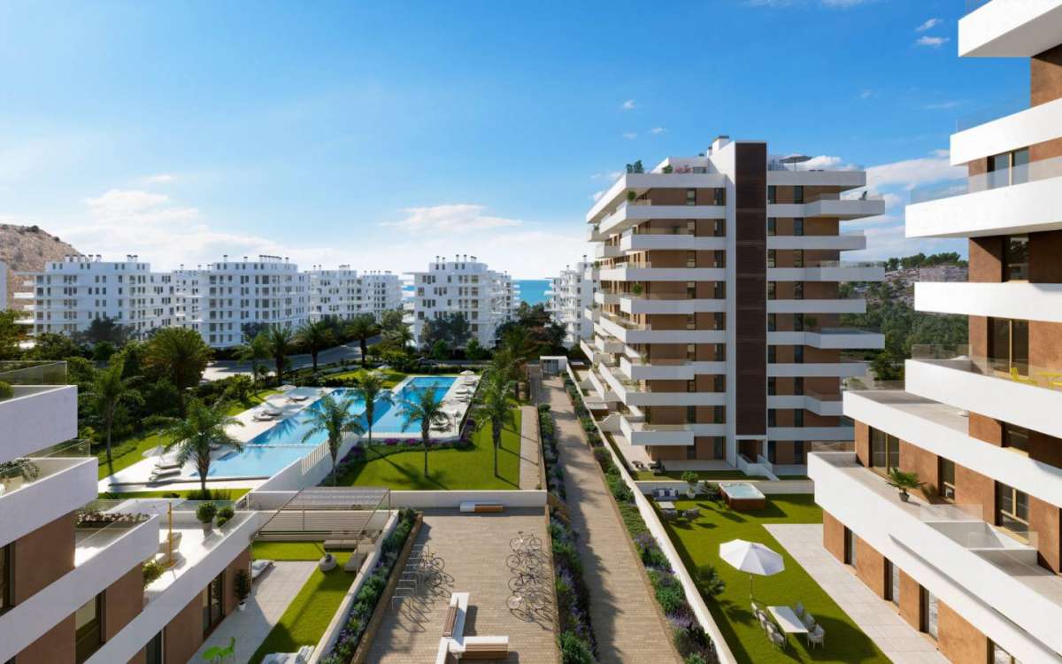 Penthäuser in Villajoyosa, Alicante, Spanien 3 Schlafzimmer, 133.88 m2 Nr. 198098