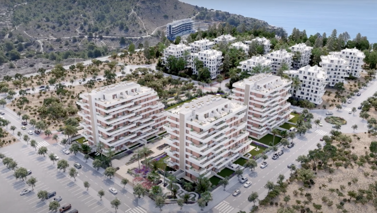 Penthäuser in Villajoyosa, Alicante, Spanien 3 Schlafzimmer, 133.88 m2 Nr. 198098