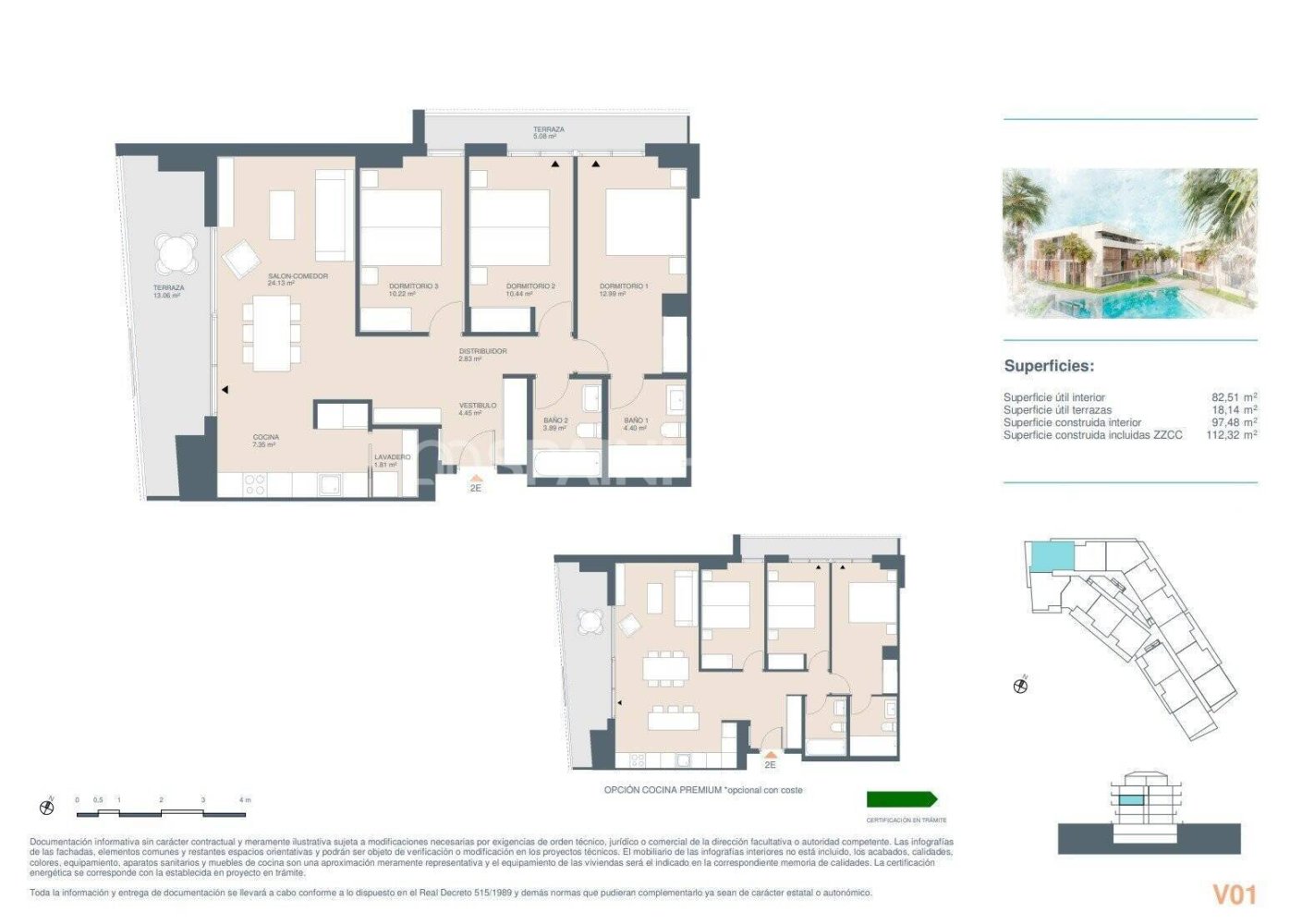 Apartment à Javea, Alicante, Espagne 2 chambres, 63 m2 No. 197130