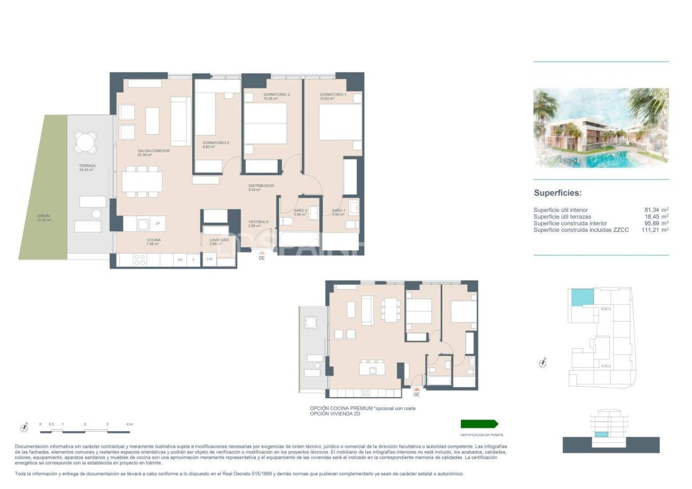 Apartment à Javea, Alicante, Espagne 2 chambres, 63 m2 No. 197130
