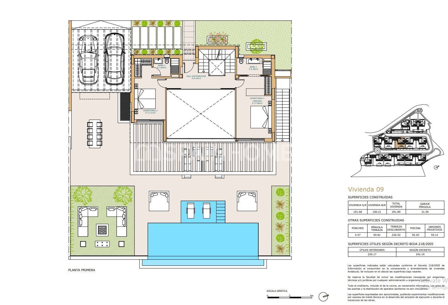 Huvila Almunecar, Granada, Espanja 3 makuuhuonetta, 220 m2 No. 120946