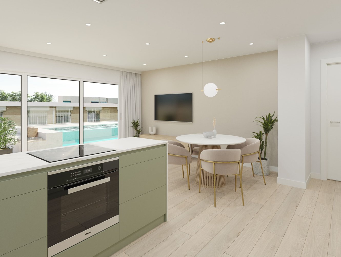 Apartament w Guardamar del Segura, Alicante, Hiszpania 2 sypialnie,  nr 197594