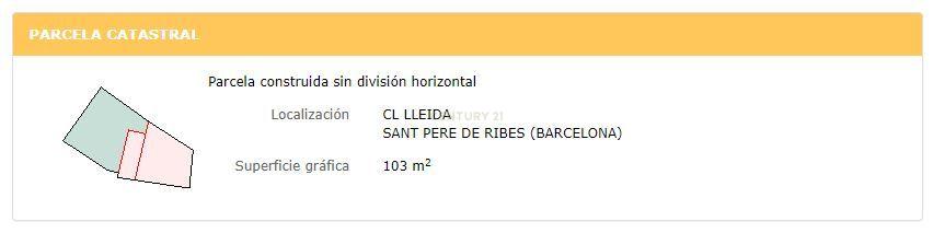 Zemes gabals Sant Pere de Ribes, Barcelona, Spānijā Nr. 197528