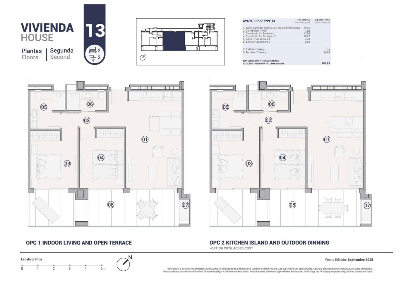Apartament w Villajoyosa, Alicante, Hiszpania 2 sypialnie, 65 mkw. nr 197489