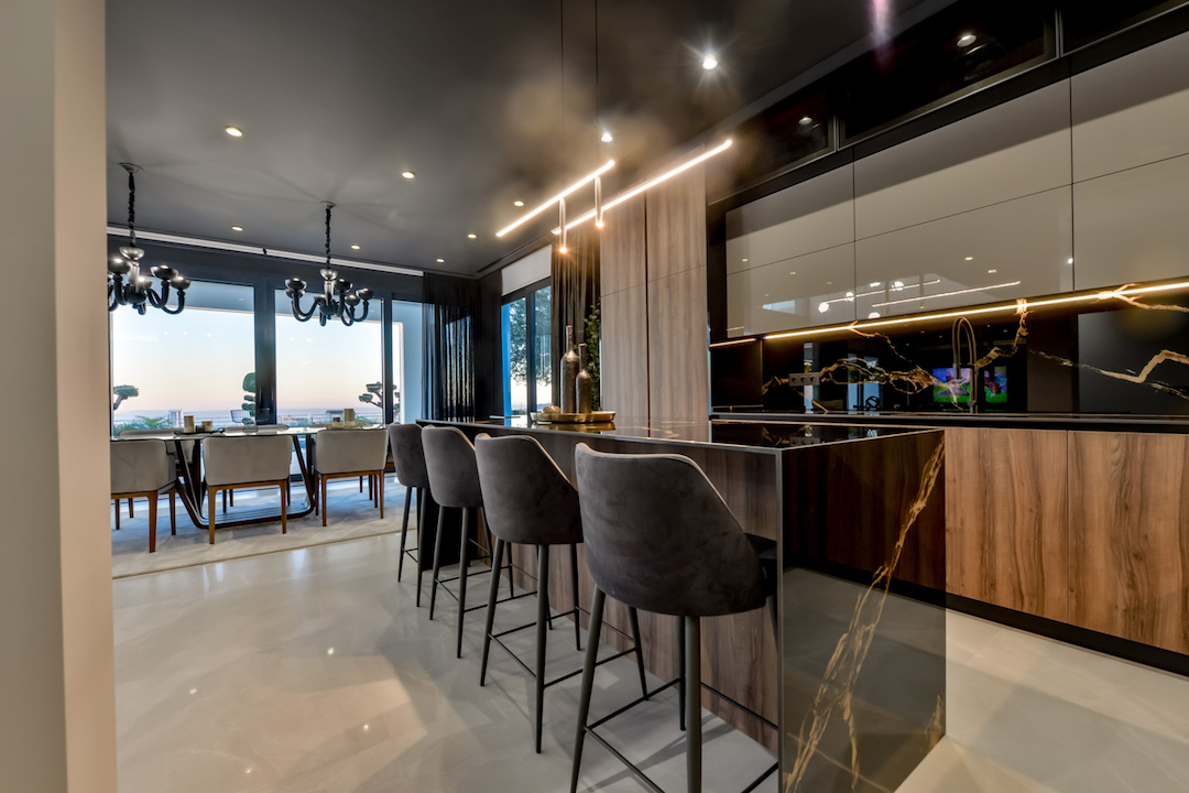 Huvila Finestrat, Alicante, Espanja 8 makuuhuonetta, 998 m2 No. 200043
