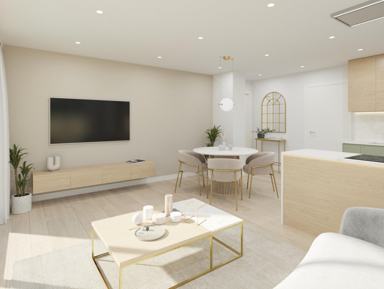 Apartament w Guardamar del Segura, Alicante, Hiszpania 1 sypialnia, 56 mkw. nr 197495