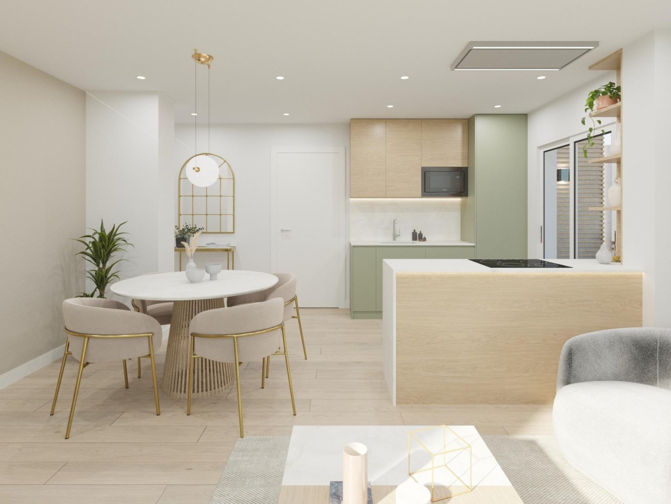 Apartament w Guardamar del Segura, Alicante, Hiszpania 1 sypialnia, 56 mkw. nr 197495
