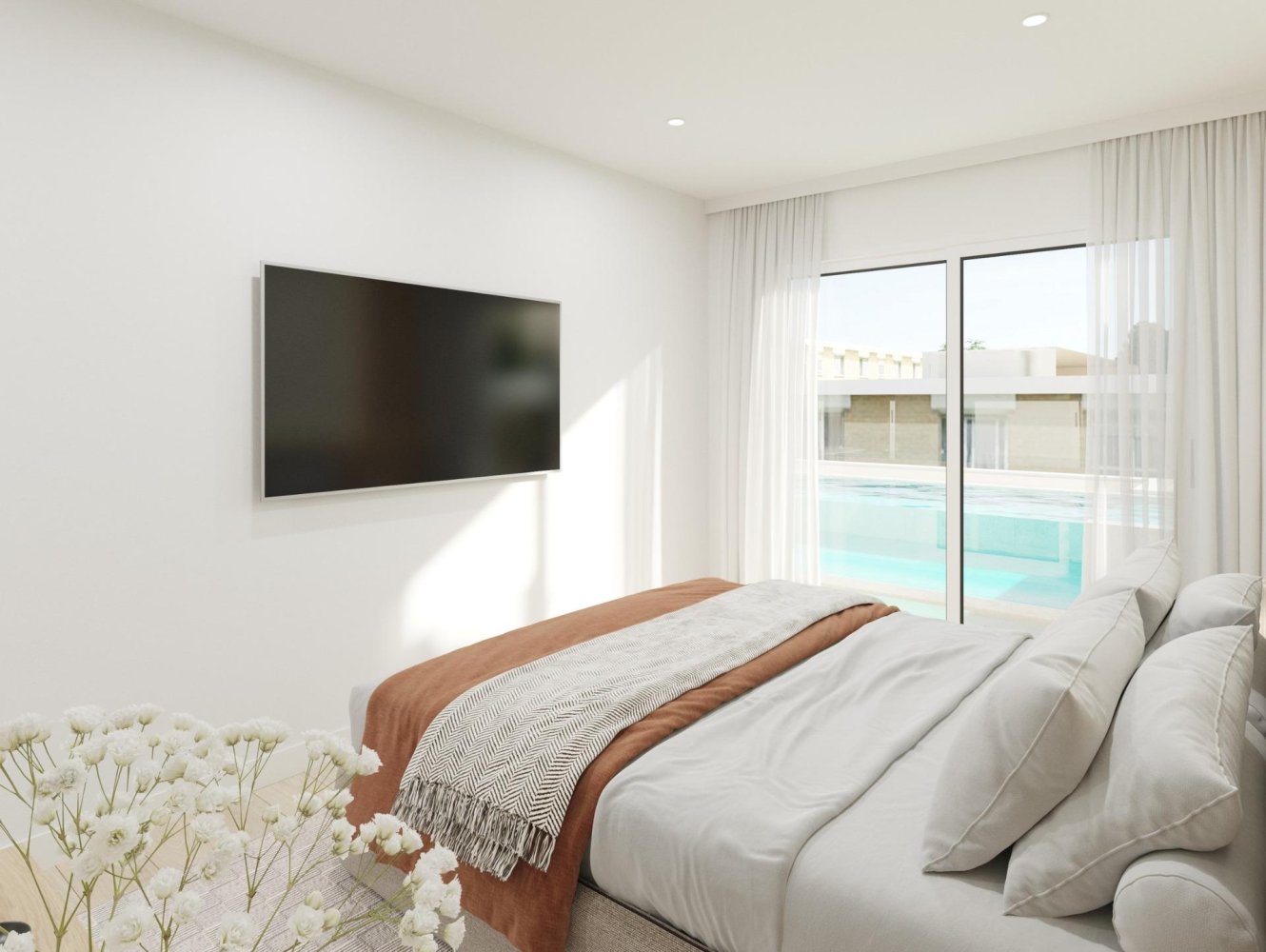 Apartament w Guardamar del Segura, Alicante, Hiszpania 1 sypialnia, 56 mkw. nr 197495