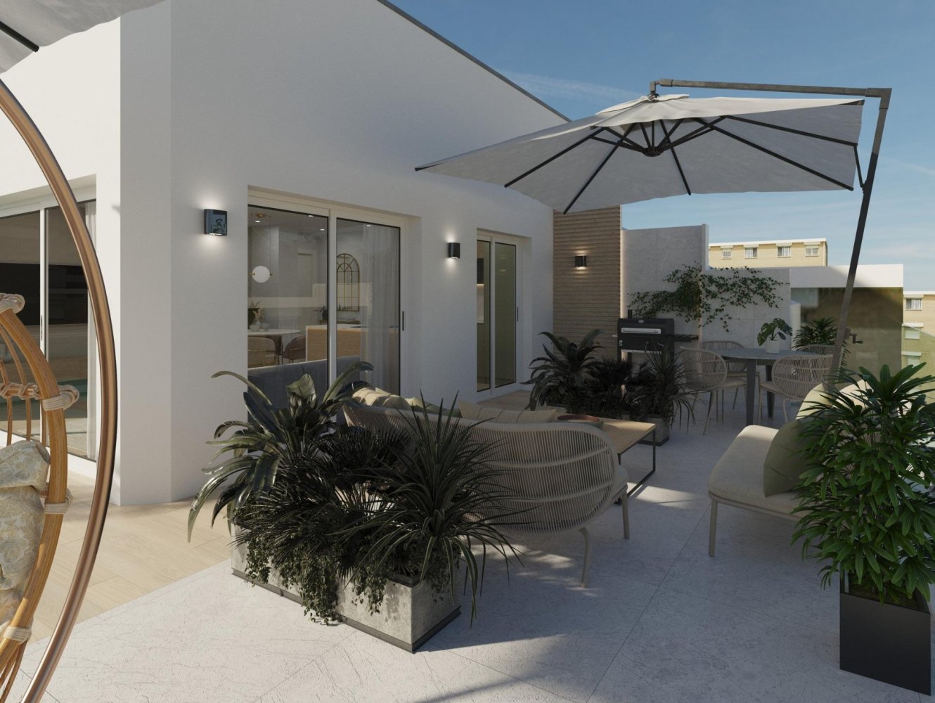 Apartament w Guardamar del Segura, Alicante, Hiszpania 1 sypialnia, 56 mkw. nr 197495