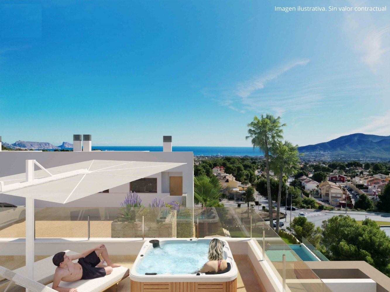 Duplex a La Nucia, Alicante, Spagna 4 camere da letto, 169 mq. N° 197570