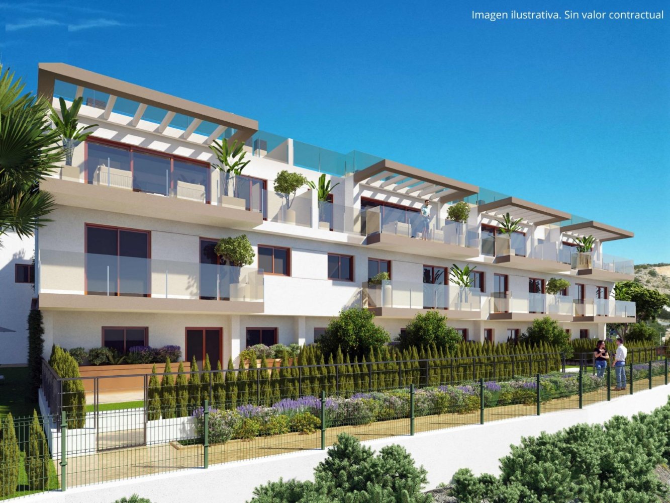 Duplex a La Nucia, Alicante, Spagna 4 camere da letto, 169 mq. N° 197570