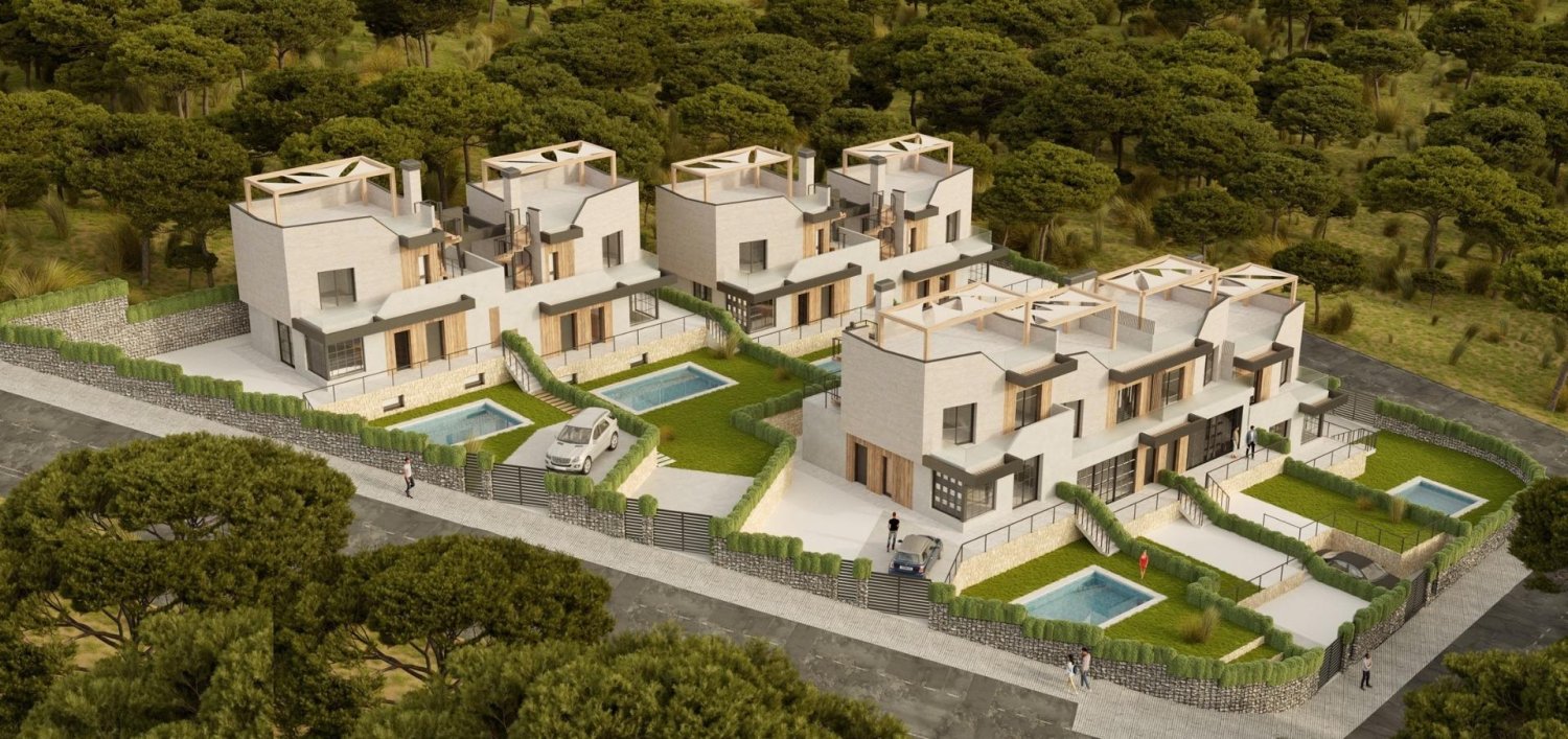 Villa i Polop, Alicante, Spanien 3 sovrum, 121 kvm. Nr. 198471
