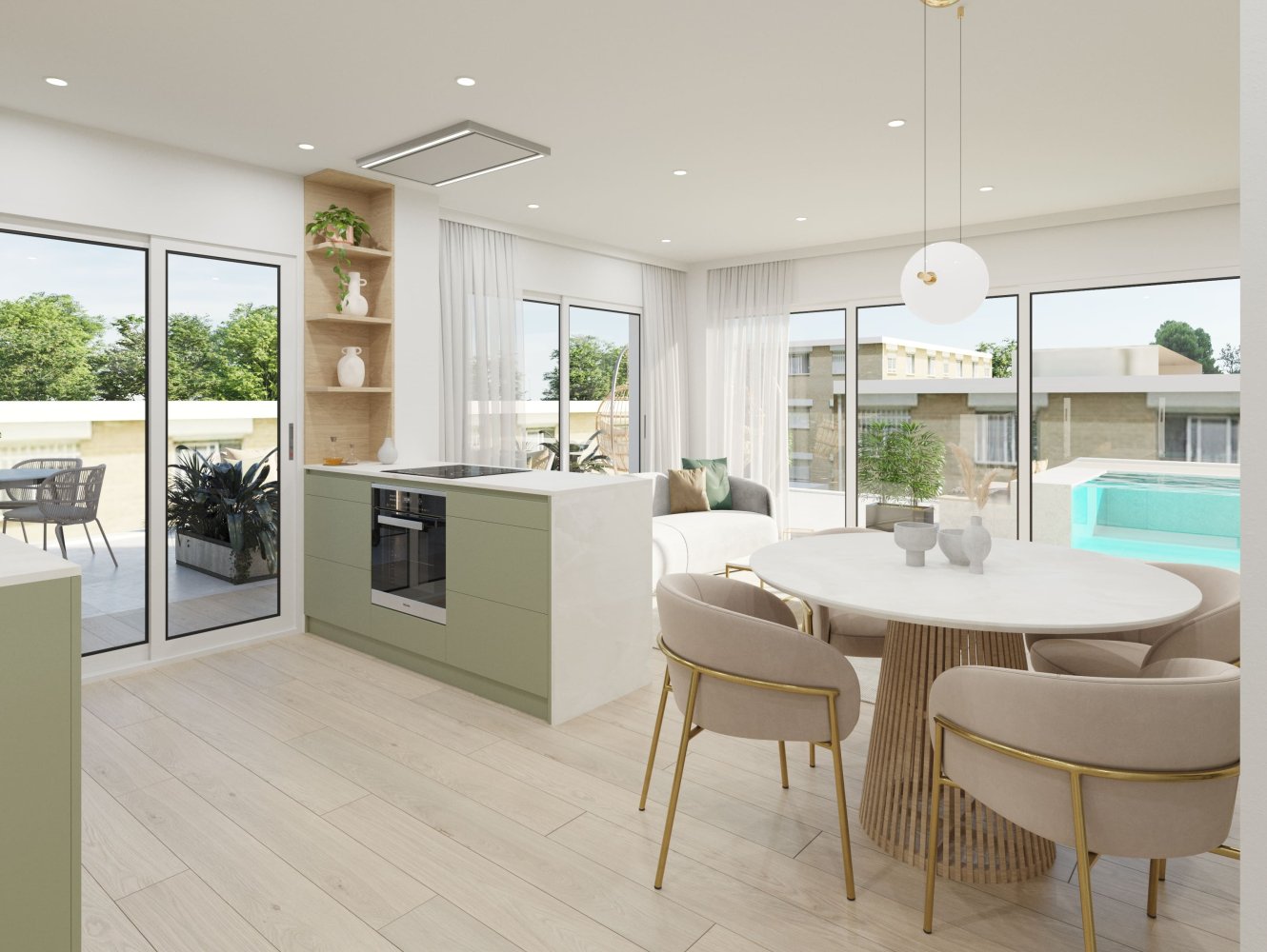 Apartament w Guardamar del Segura, Alicante, Hiszpania 2 sypialnie, 70 mkw. nr 197579
