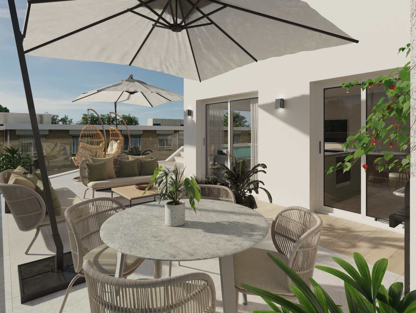 Apartament w Guardamar del Segura, Alicante, Hiszpania 2 sypialnie, 70 mkw. nr 197579