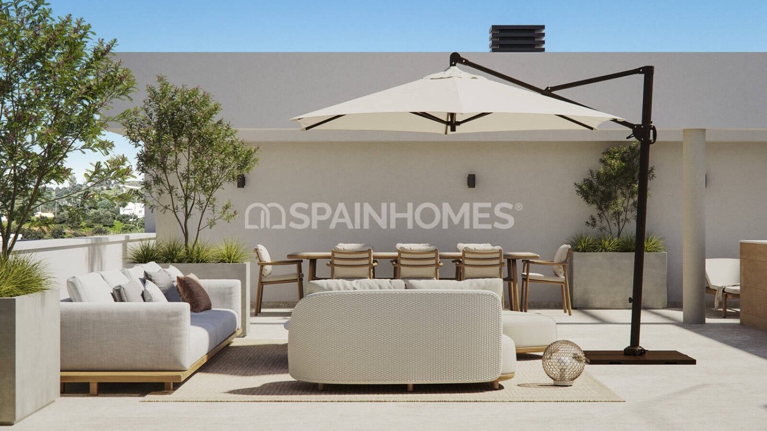 Villa i Mijas, Malaga, Spanien 2 sovrum, 65 kvm. Nr. 199973