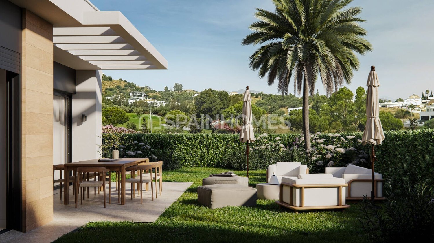 Villa i Mijas, Malaga, Spanien 2 sovrum, 65 kvm. Nr. 199973