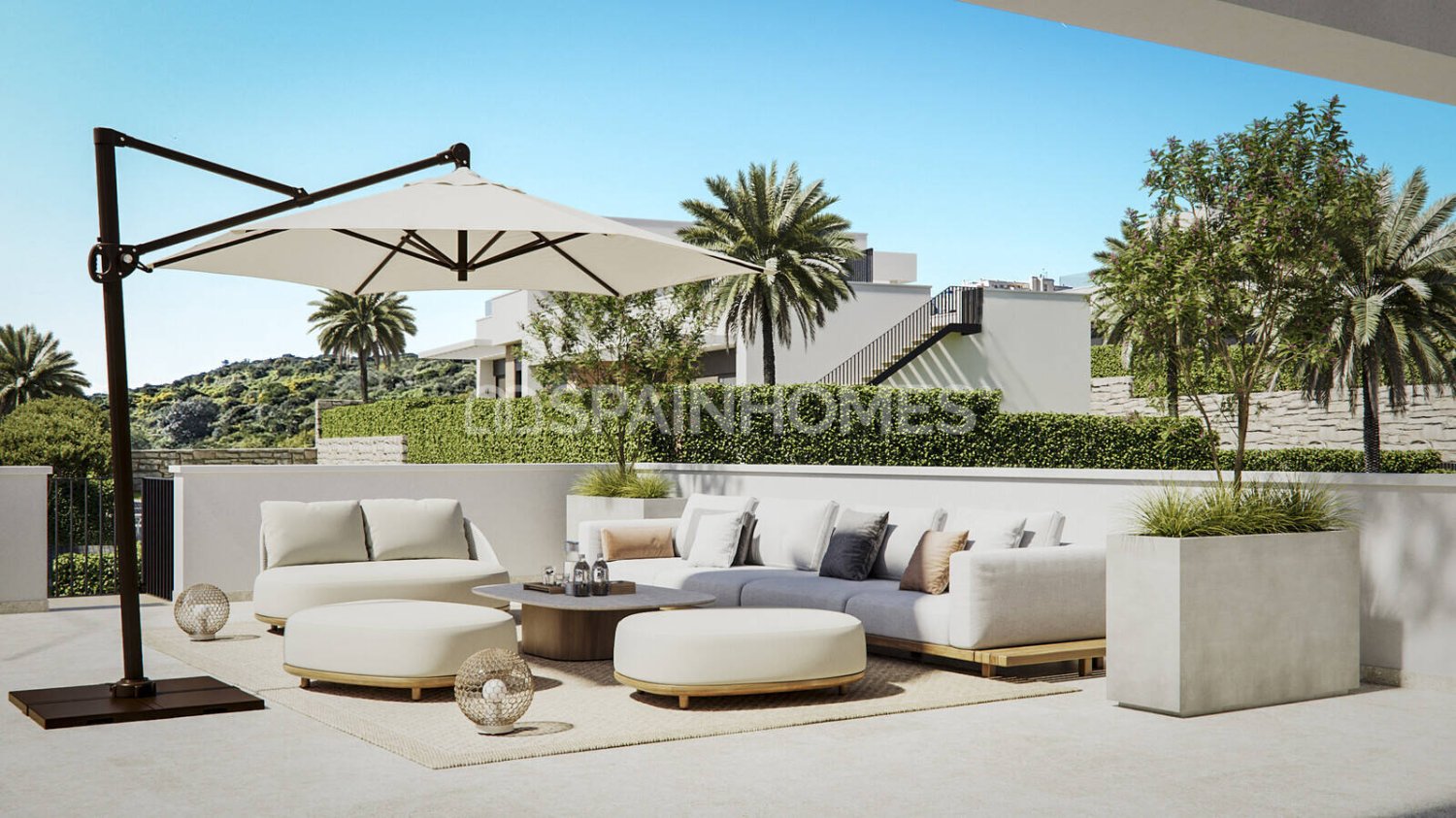 Villa i Mijas, Malaga, Spanien 2 sovrum, 65 kvm. Nr. 199973
