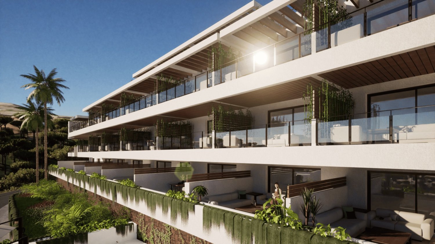 Apartament w Mijas, Malaga, Hiszpania 2 sypialnie, 86 mkw. nr 197379