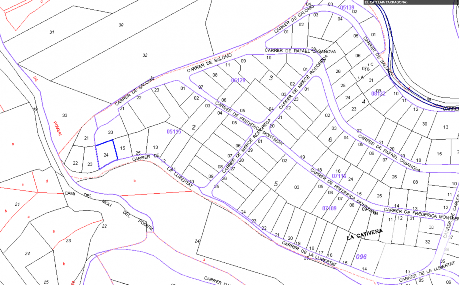 Land plot à El Catllar, Tarragona, Espagne 719 m2 No. 198676