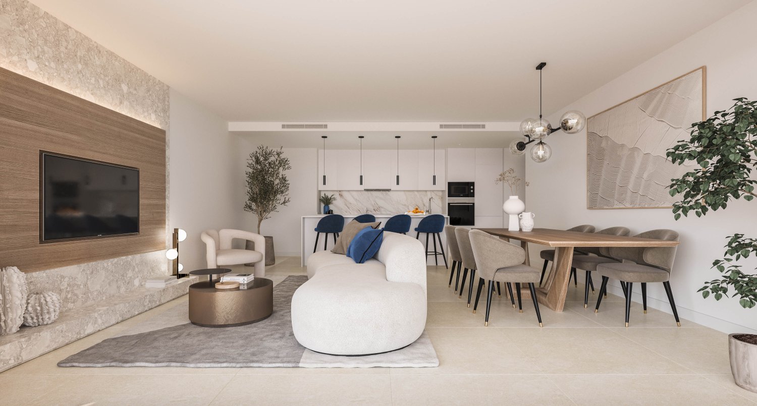 Apartment in Estepona, Malaga, Spain 2 bedrooms, 123 sq.m. No. 197078