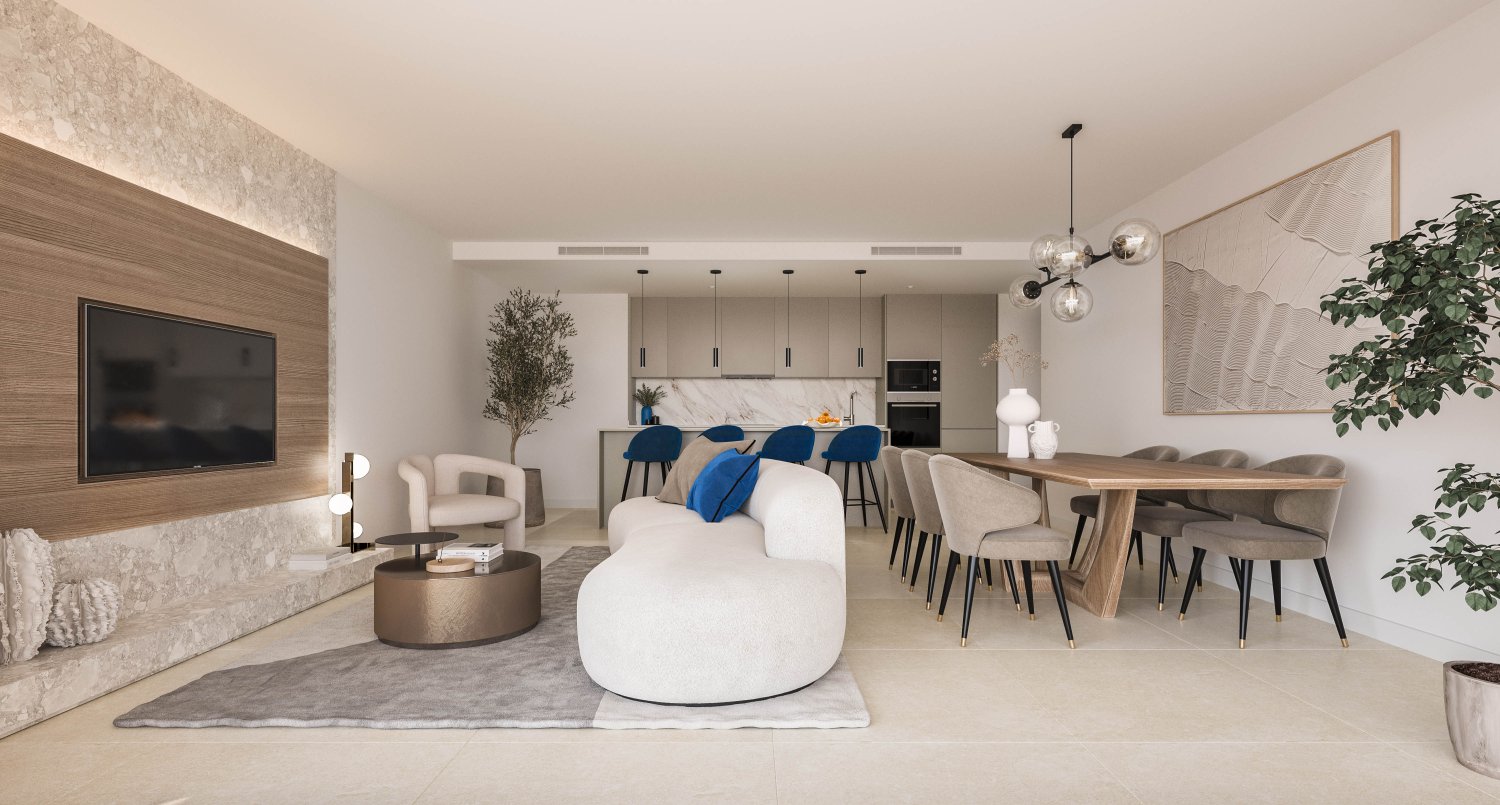 Apartment in Estepona, Malaga, Spain 2 bedrooms, 123 sq.m. No. 197078