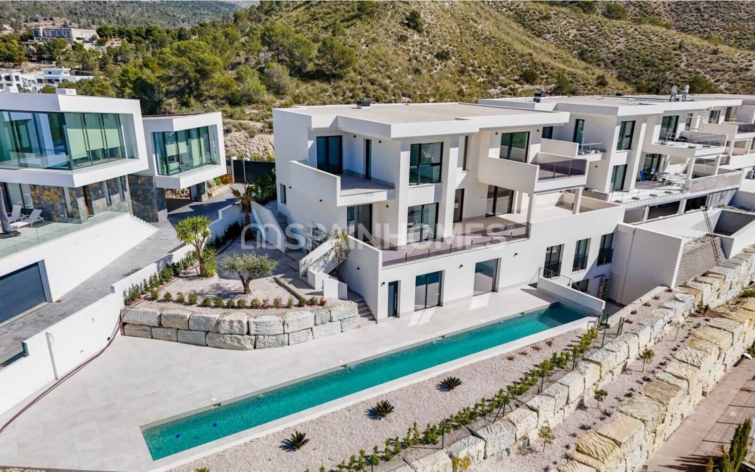 Huvila Finestrat, Alicante, Espanja 8 makuuhuonetta, 698 m2 No. 200024