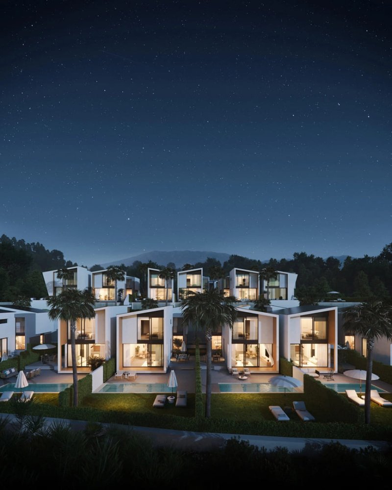 Paritalo Mijas, Malaga, Espanja 3 makuuhuonetta, 190 m2 No. 197983