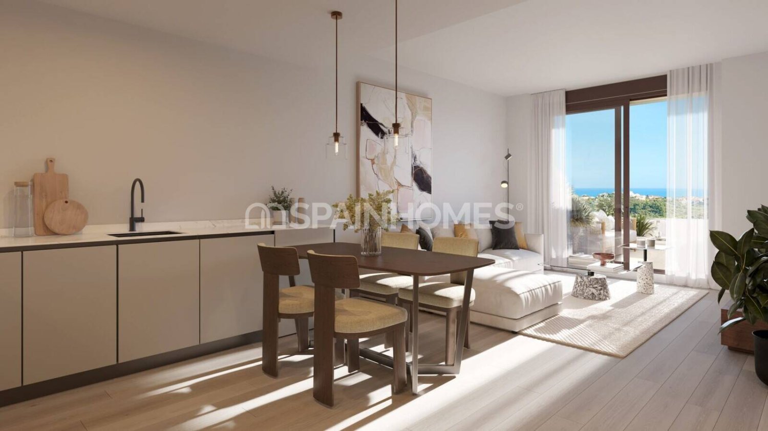 Ático en Mijas, Málaga, España 2 dormitorios, 70 m2 No. 168681