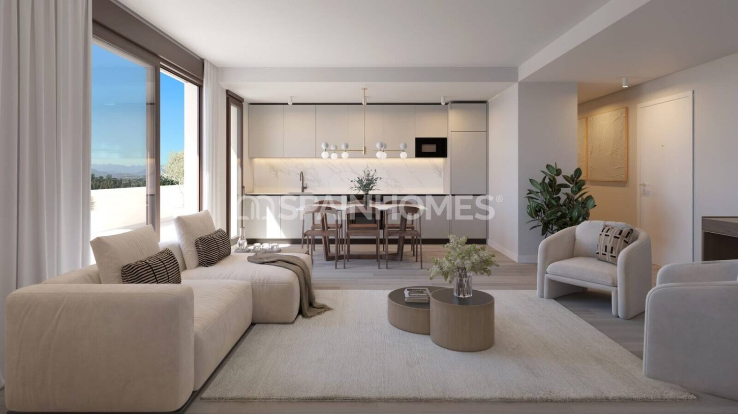 Ático en Mijas, Málaga, España 2 dormitorios, 70 m2 No. 168681