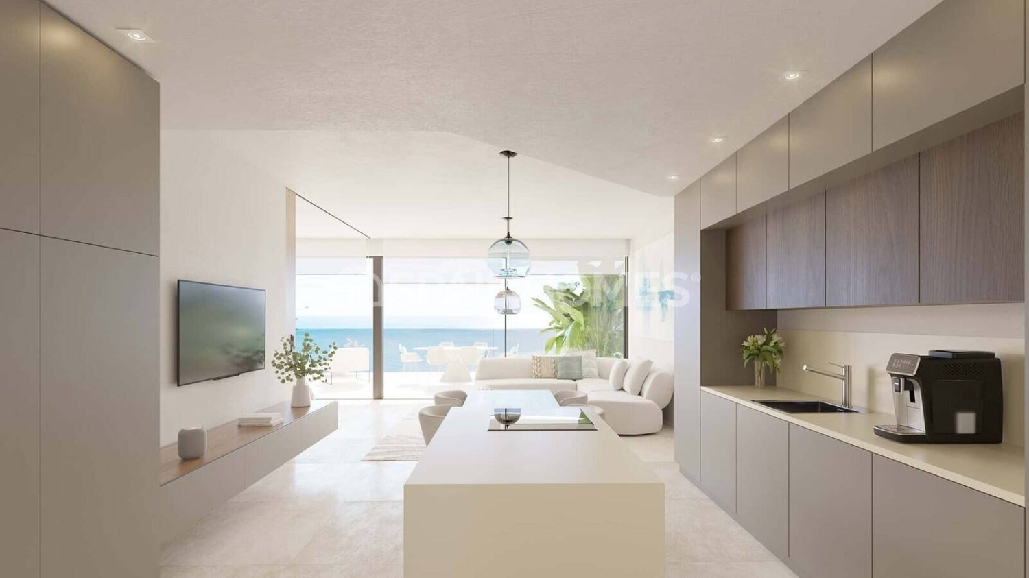 Apartment in Fuengirola, Malaga, Spain 3 bedrooms, 108 sq.m. No. 48626