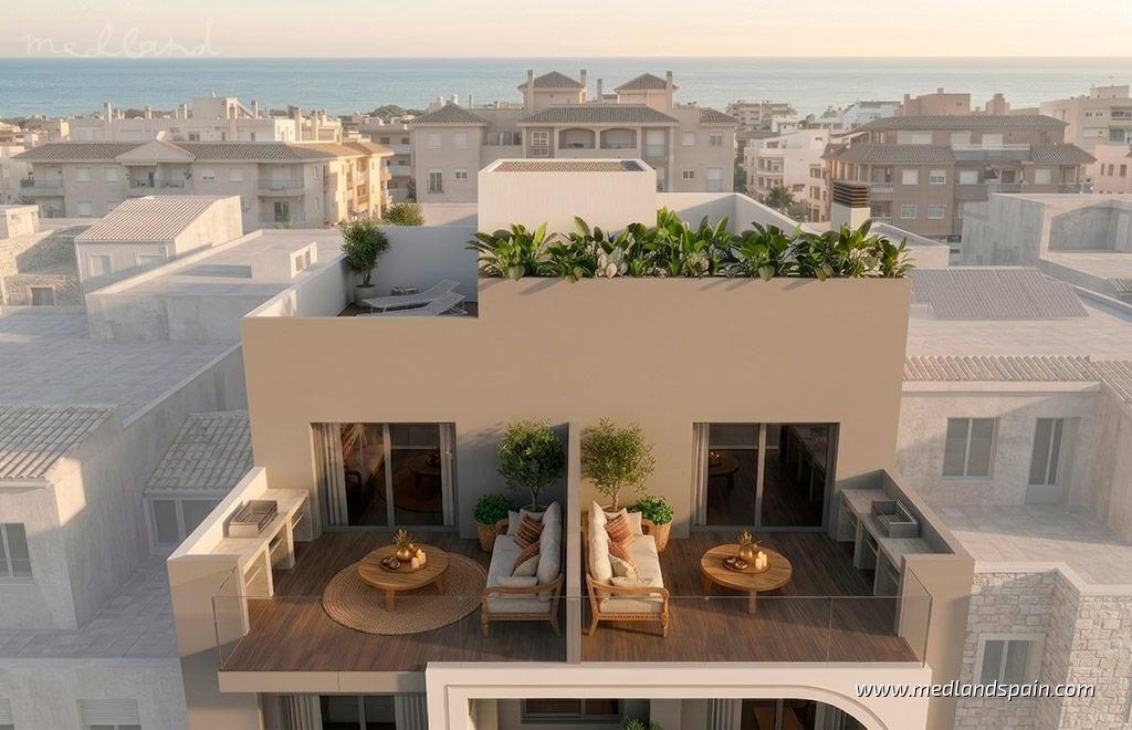 Apartament w Guardamar del Segura, Alicante, Hiszpania 2 sypialnie, 75 mkw. nr 197646