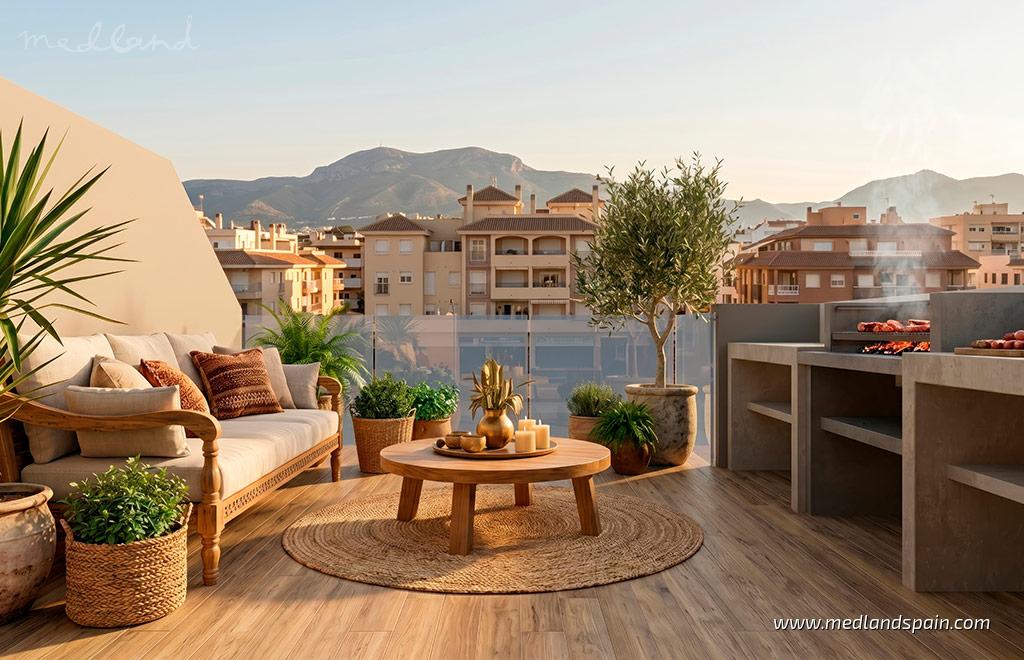 Apartament w Guardamar del Segura, Alicante, Hiszpania 2 sypialnie, 75 mkw. nr 197646