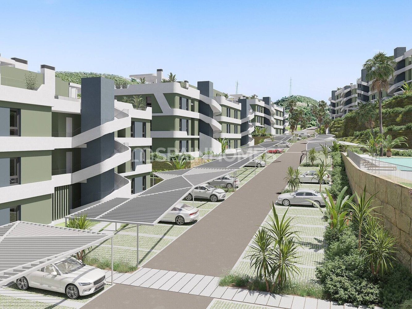 Penthouse w Mijas, Malaga, Hiszpania 2 sypialnie, 86 mkw. nr 139234