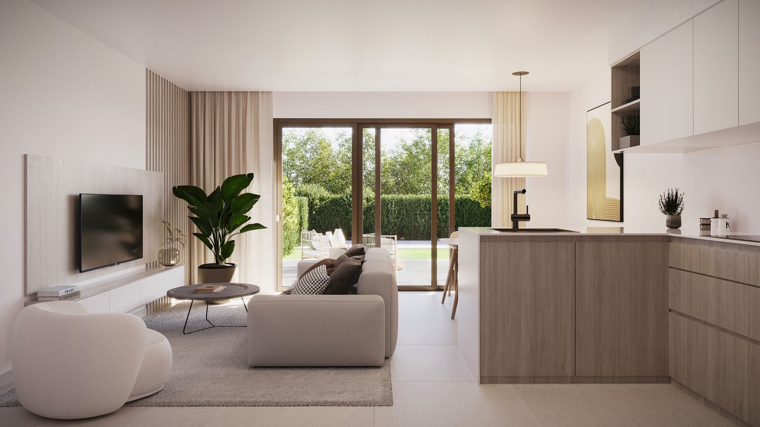 Apartamento en Estepona, Málaga, España 3 dormitorios, 119 m2 No. 197179