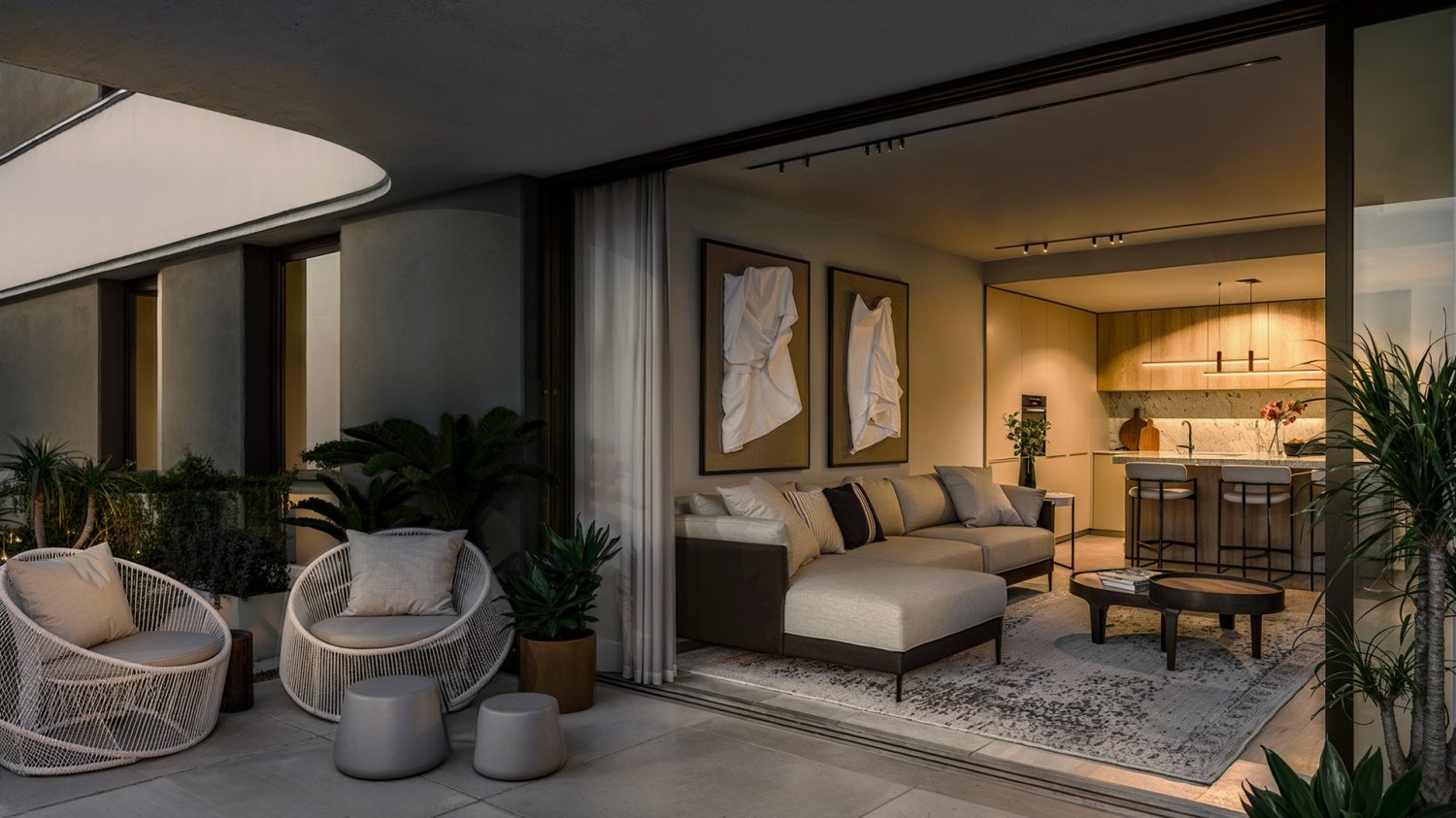 Apartamento en Estepona, Málaga, España 3 dormitorios, 119 m2 No. 197179