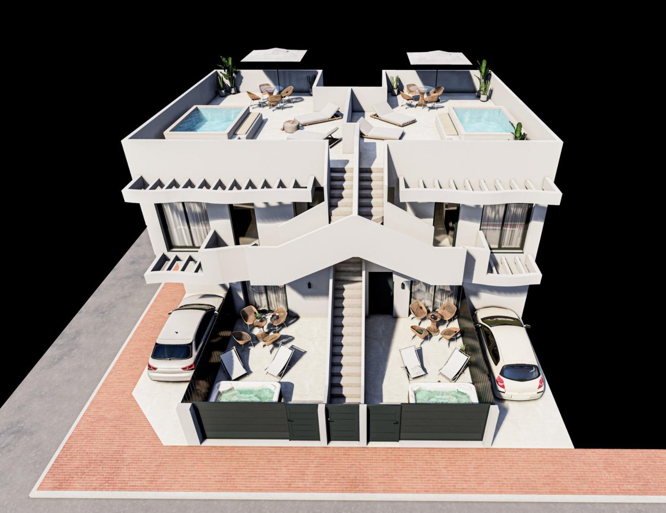 Bungalow a San Pedro del Pinatar, Murcia, Spagna 2 camere da letto, 60 mq. N° 197449