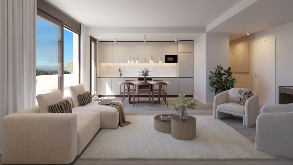 Apartamento en Mijas, Málaga, España 2 dormitorios, 89 m2 No. 197184