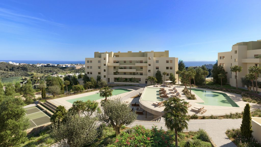 Apartamento en Mijas, Málaga, España 3 dormitorios, 134 m2 No. 197186