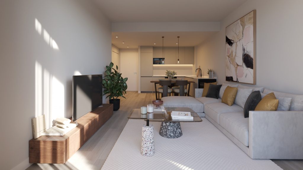 Apartamento en Mijas, Málaga, España 3 dormitorios, 134 m2 No. 197186